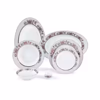 سرویس چینی زرین طرح سانفلاور 28 پارچه