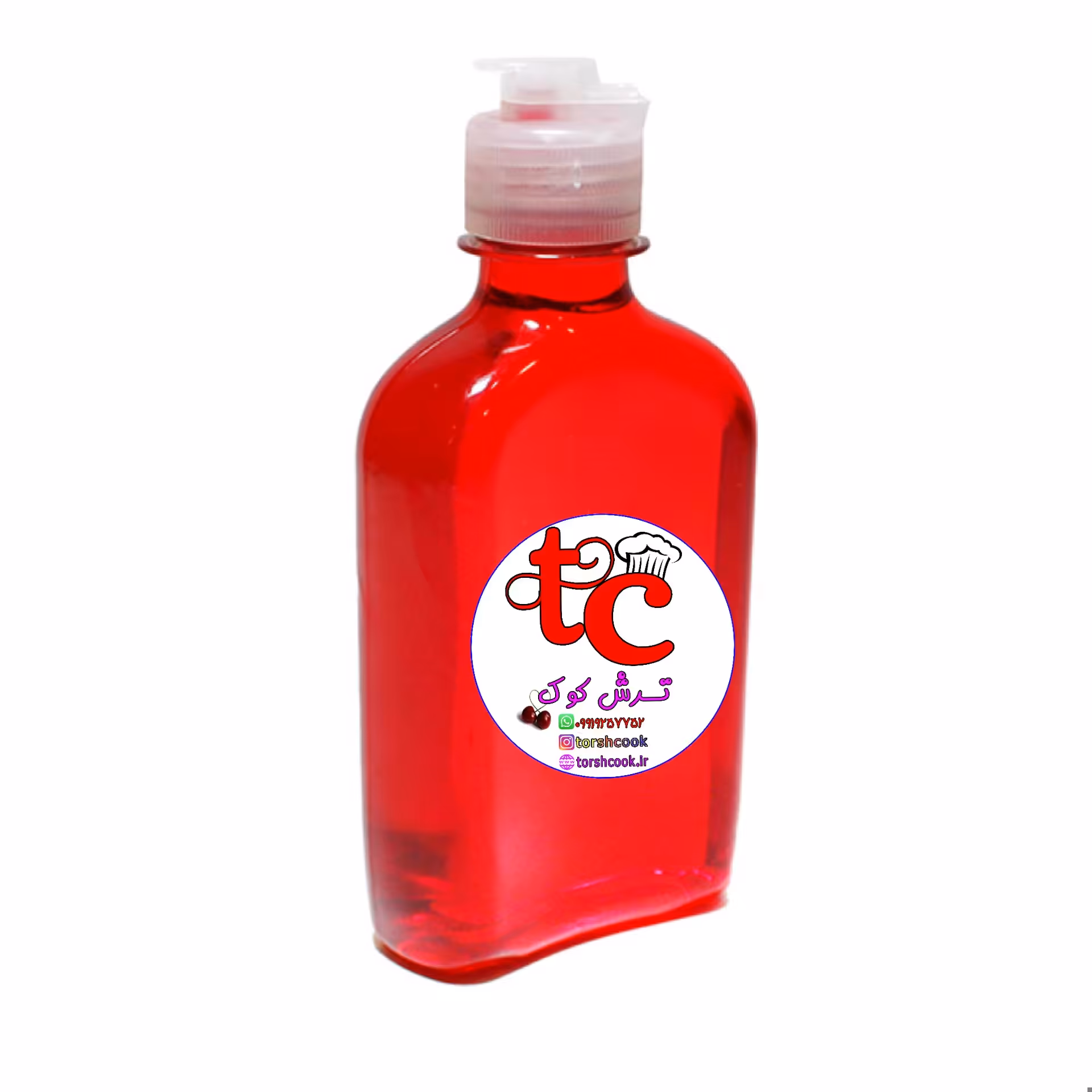 سس ترش تمشک بزرگ با وزن 170گرم مخصوص لواشک و ترشک مخصوص ترش کوک  