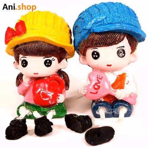 مجسمه دختر و پسر مدل Love کد 707