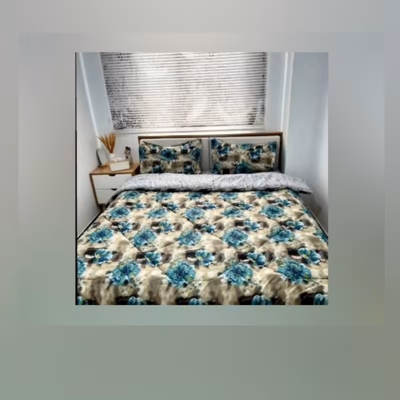 روتختی طرح گل یاسی و دورو 