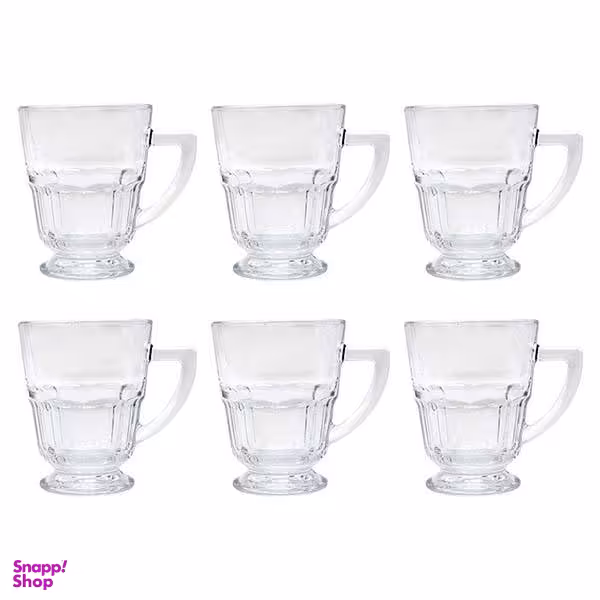 لیوان کاوه مدل بوستون بسته 6 عددی