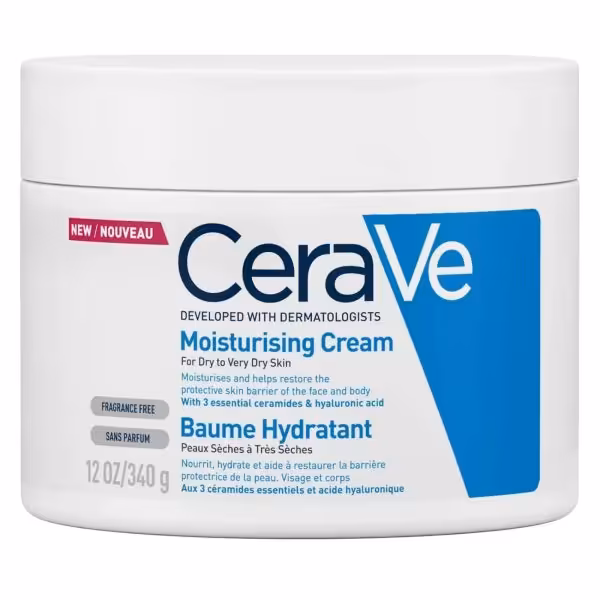 کرم مرطوب کننده آبرسان پوست مختلط تا خشک سراوه | از بین برنده اگزما