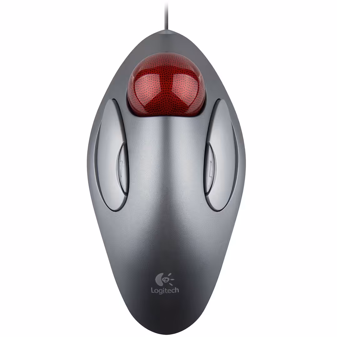 موس با سیم لاجیتک TrackMan Marble