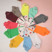 جوراب رنگی پک 3 تایی 