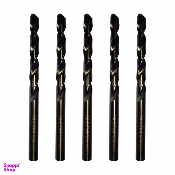 مجموعه 5 عددی مته کبالت اکو مدل Gh-3.5 سایز 3.5 میلی متر