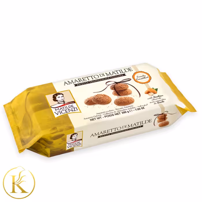 کوکی بادامی ایتالیایی ویچنزی آمارتو (200 گرمی)

