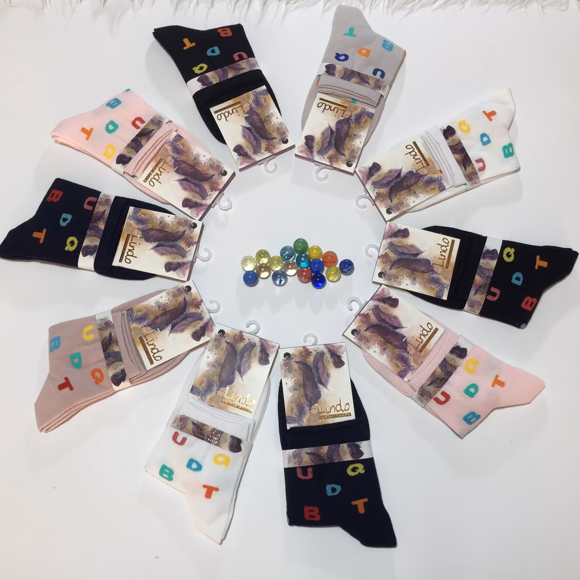 جواب نیم ساق طرح دار  اسپرت مناسب سایژ 37 تا 42