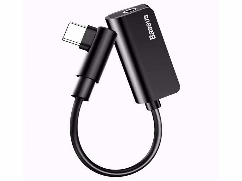 تبدیل Type-c به jack 3.5mm باسئوس مدل CATL45-01