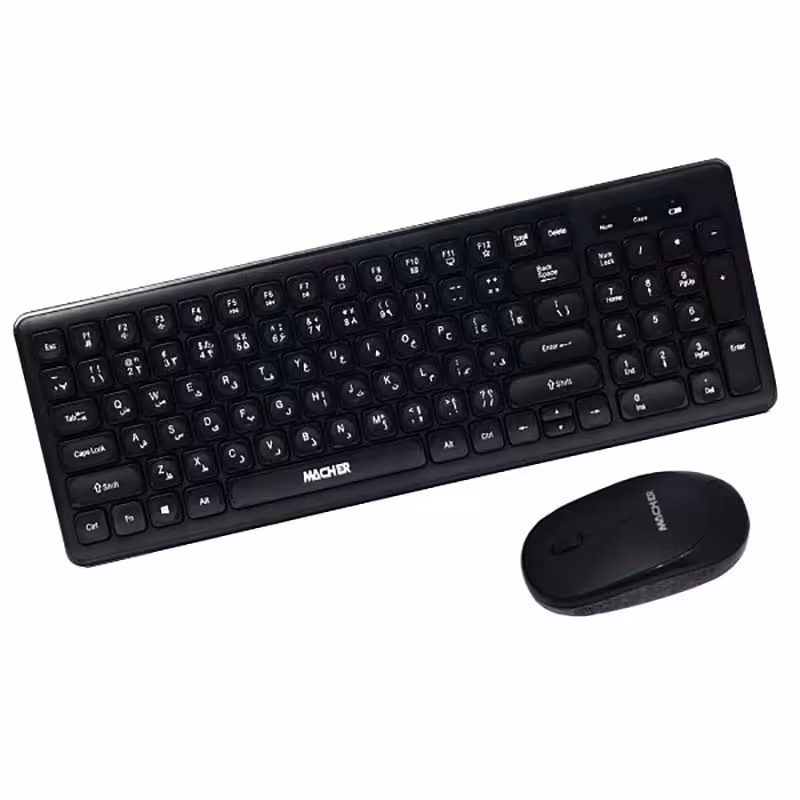 کیبورد و ماوس بی سیم  Macher MR-W403