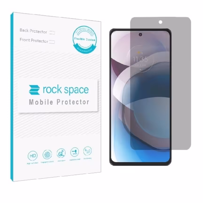 گلس پرایوسی (حریم شخصی)نانو و ضد ضربه گوشی موتورولا MOTO ONE برند راک اسپیس

