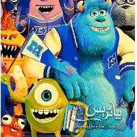 فرش پاتریس  فرش گلیم کودک 400شانه طرح کارخانه هیولاسایزکناره یک در یک ونیم متری