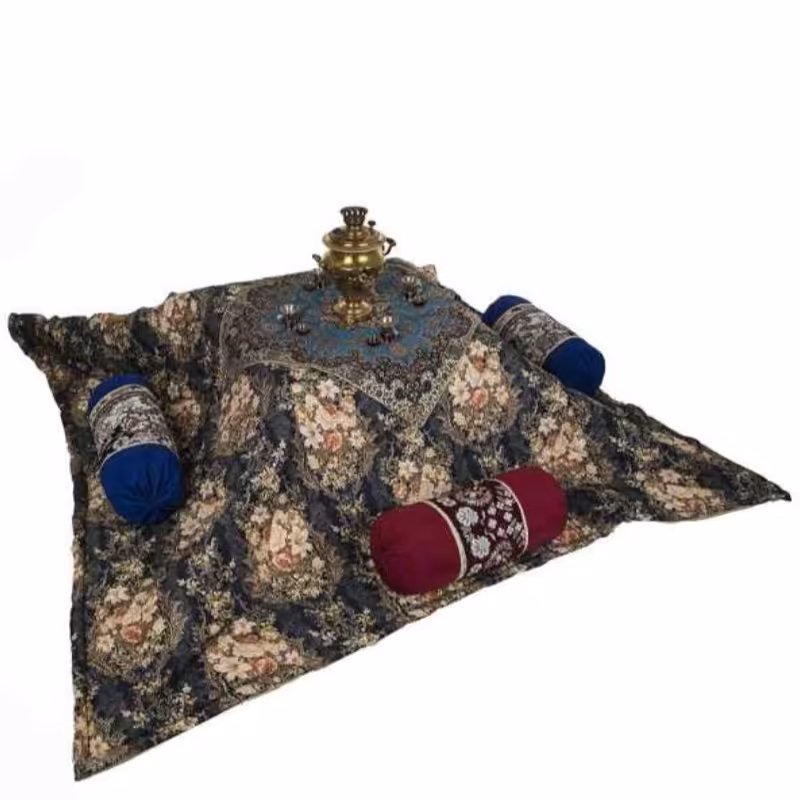 لحاف کرسی 4 در 4 با دوخت صنعتی