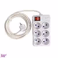شش راهی برق پیکو (Pico) مدل 6PC-2٫5M طول 2٫5 متر
