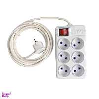 شش راهی برق پیکو (Pico) مدل 6PC-2٫5M طول 2٫5 متر