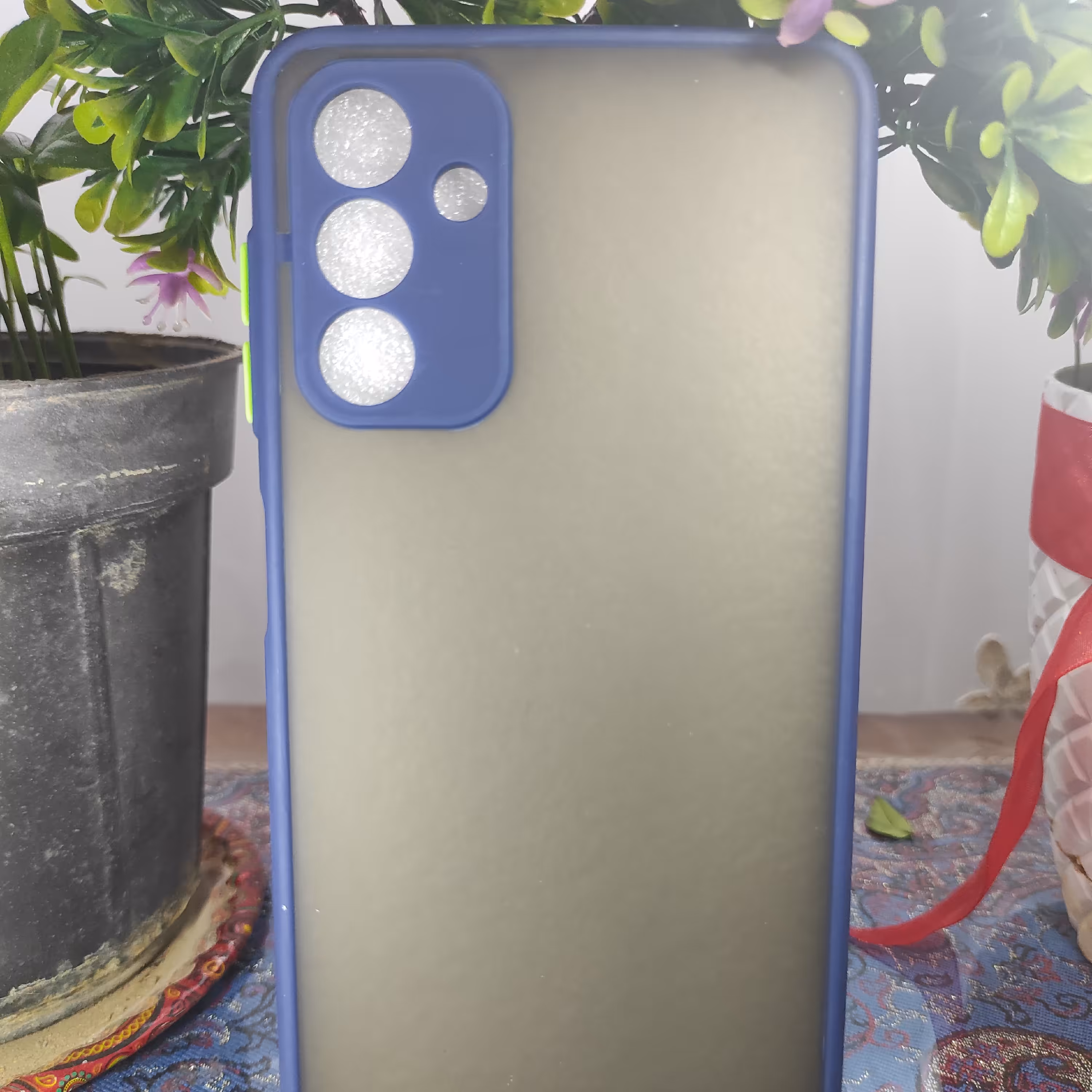 قاب پشت مات محافظ لنز داره مناسب برای سامسونگ A13 5g رن سرمه ای موجود 