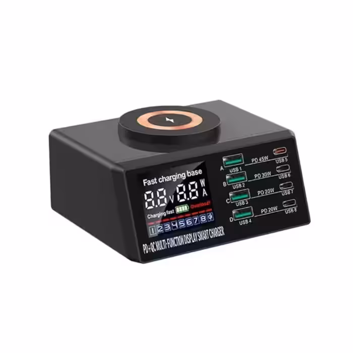 خرید و قیمت دستگاه شارژ تلفن همراه چند منظوره برند Porodo LifeStyle - کی ام کالا