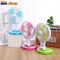 پنکه شارژی مدل  HT-5580 چراغ دار