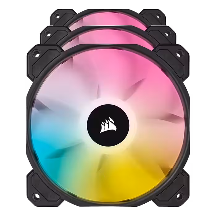 فن کیس کورسیر مدل iCUE SP120 RGB Elite 3IN1 | آی تی هوم