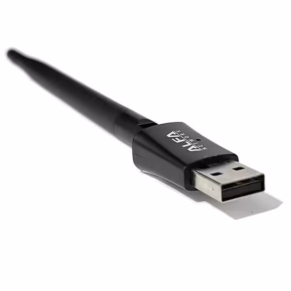 کارت شبکه USB بی‌ سیم 300Mbps آلفا مدل W182
