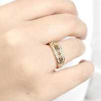 انگشتر برند ژوپینگ نگین دار سایز 8 کد 8177