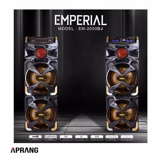 اسپیکر بلوتوثی امپریال مدل EM-2050DJ - مشکی