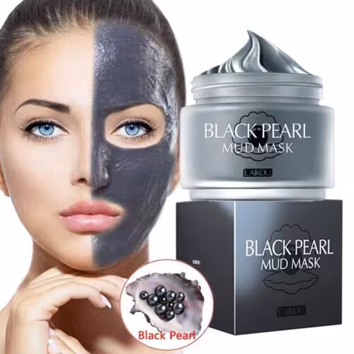 ماسک گلی مروارید سیاه برند LAIKOU