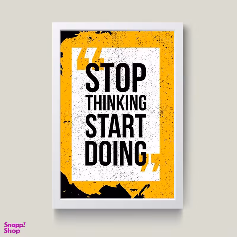 تابلو مدل دکوراتیو انگیزشی start doing کد G7-20