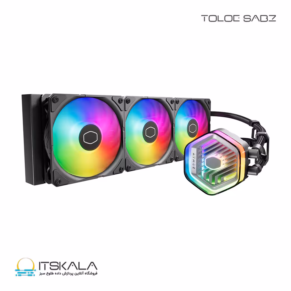 قیمت و خرید فن خنک کننده پردازنده Cooler Master مدل MASTERLIQUID 360 ATMOS | ITSKALA