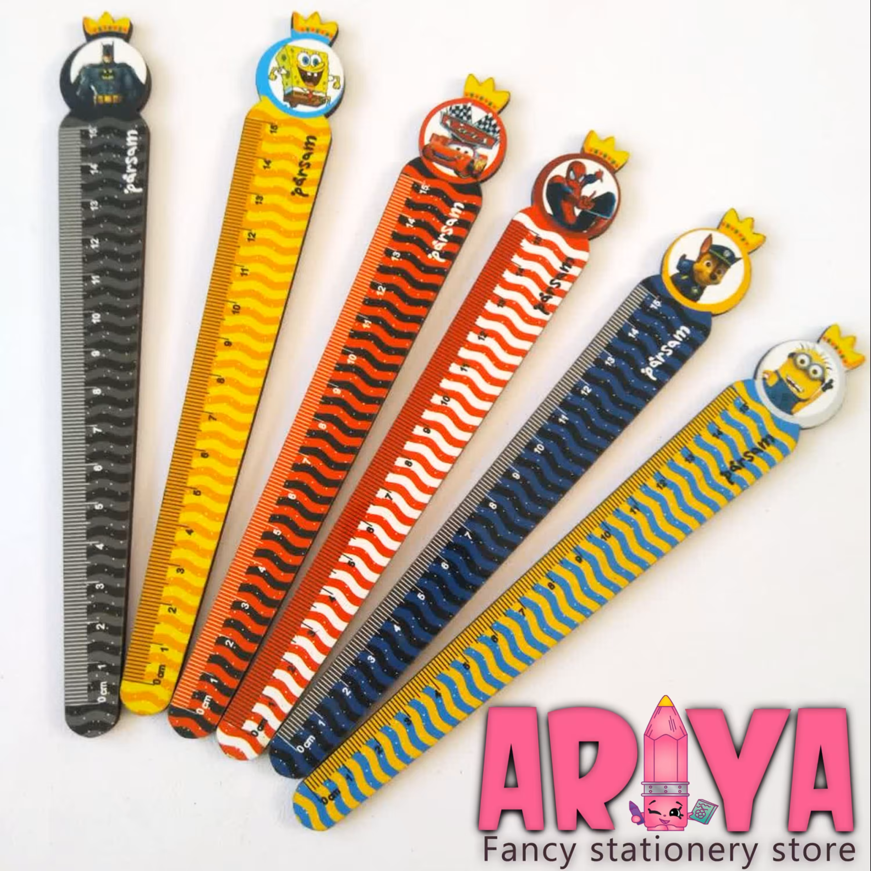 بوک مارک(نشانگر کتاب)چوبی طرح پسرانه