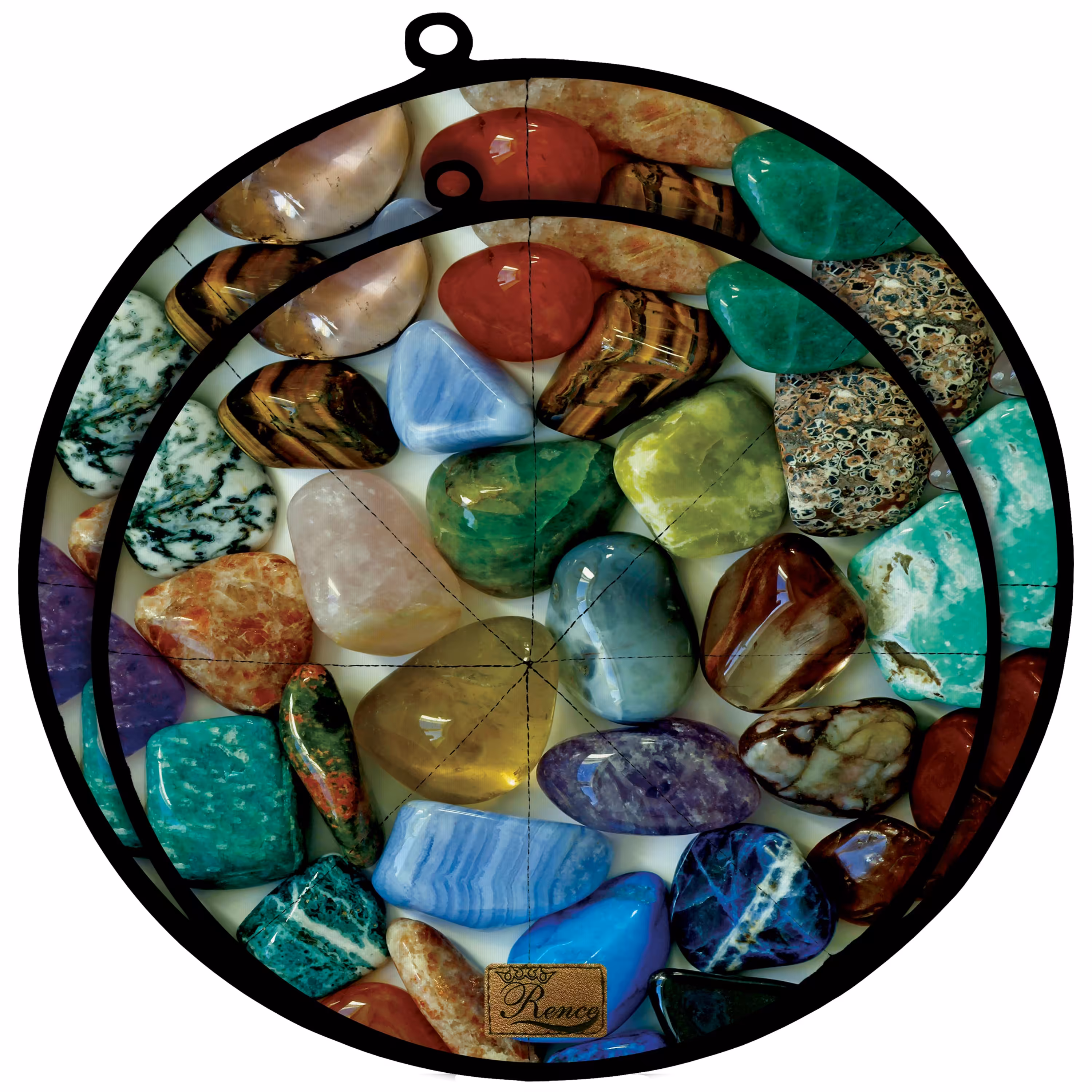 دمکنی ست دو تکه پارچه ای مخمل دو رو چاپ طرح سنگ سایز 25 و 30 مدل B1-1003 شرکت رنس