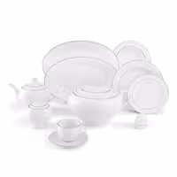 سرویس چینی زرین 102 پارچه کامل سمن