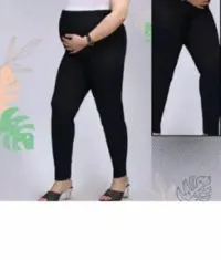 شلوار زنانه مشکی بارداری راسته