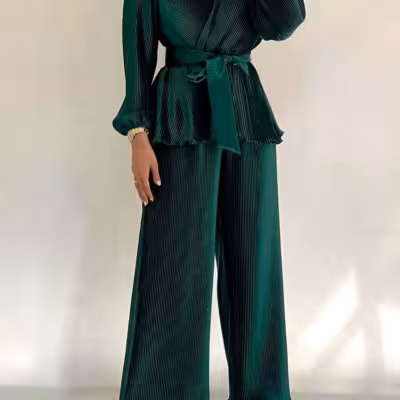 ست ساتن پلیسه ی ست مناسبتی وشیک