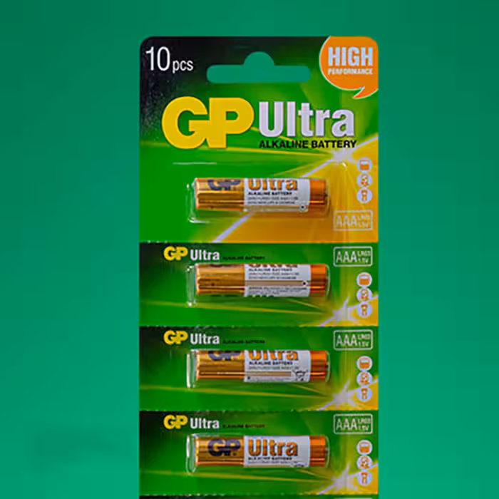 باتری قلمی GP تکی مدل  Ultra alkaline کد GP15AU2P10
