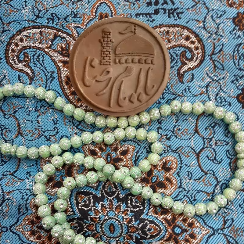 مهر نماز مدل بارگاه بسته 6 عددی تربت مشهد مقدس