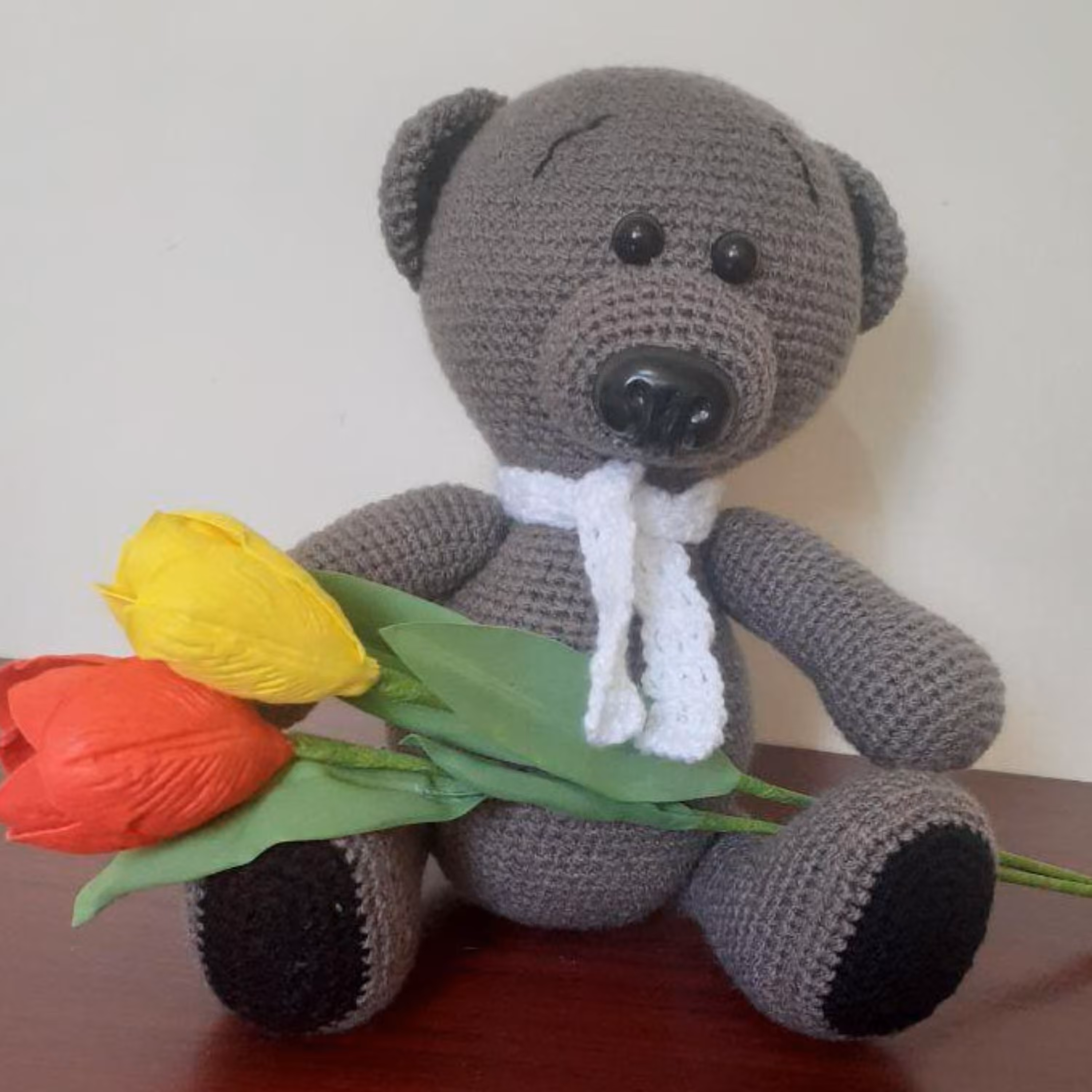 خرس بافتنی زیبا