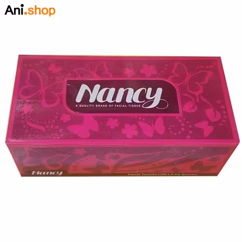 دستمال کاغذی 100 برگ دو لایه نانسی کد2088