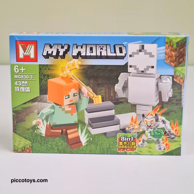 لگو ماینکرافت 43 تکه کد MG8303