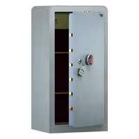 گاوصندوق اداری و خانگی ضد حریق و ضد سرقت 1200 سدید با قفل دیجیتال  PRO رنگ طوسی