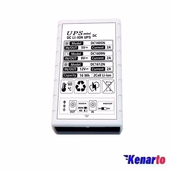 یو پی اس مینی خروجي DC 12V 2A