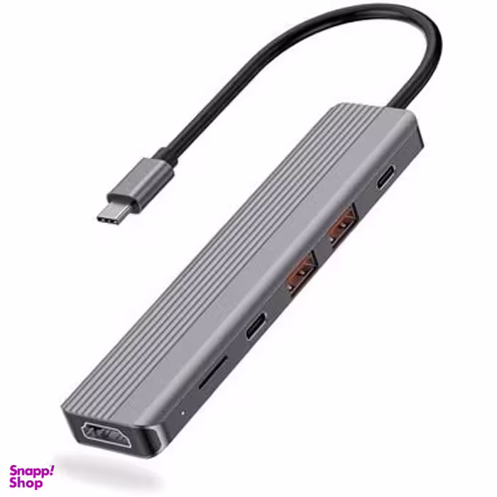 هاب 6 کاره 100 وات USB پاورولوژی مدل P61HBCGY