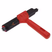 غلتک چاپ دسته قرمز 15 سانت پلاستیکی