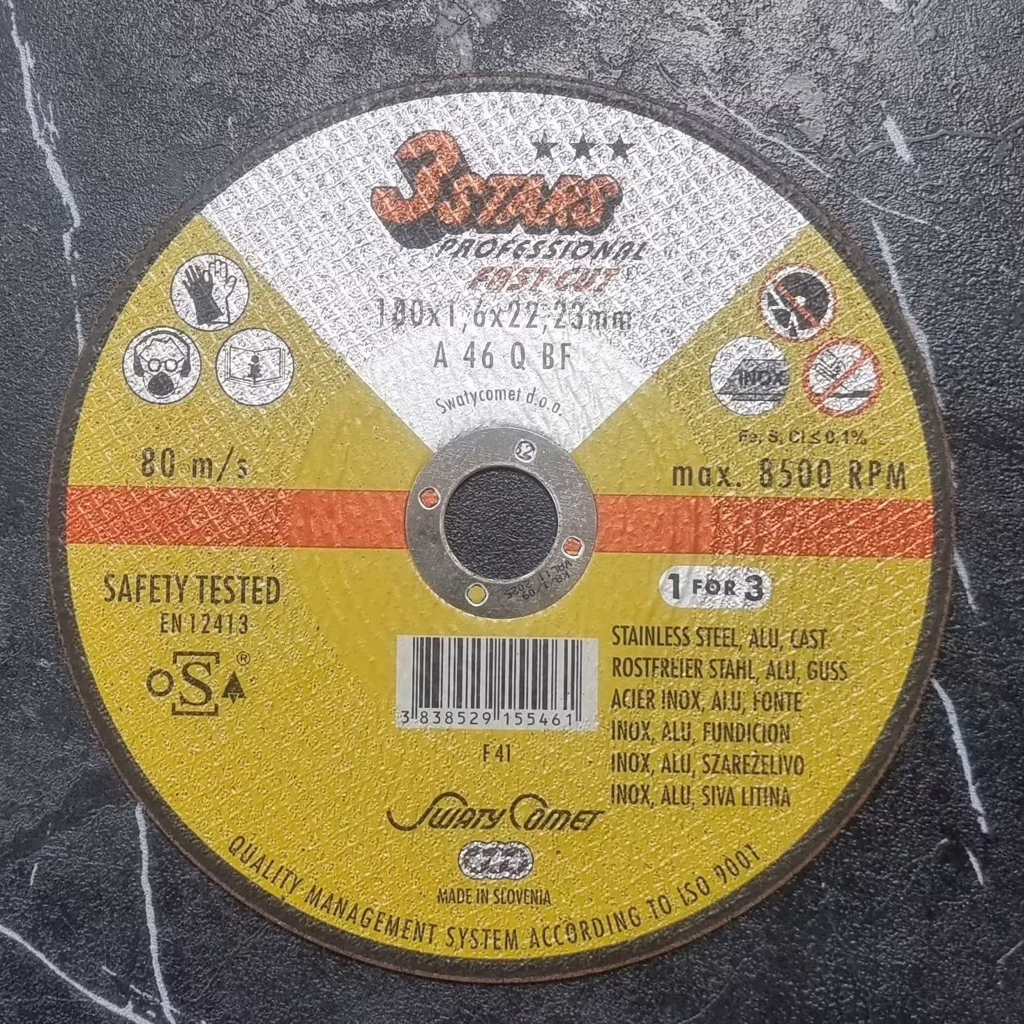 صفحه برش استیل بر  تری استارز .