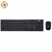 کیبورد و ماوس بی سیم ای او سی مدل KM200