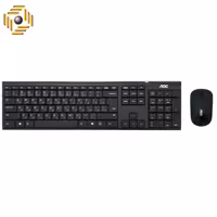 کیبورد و ماوس بی سیم ای او سی مدل KM200