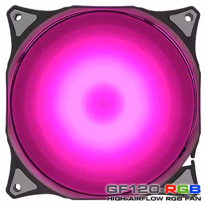 فن کیس گرین مدل جی اف 120 آر جی بی