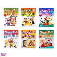 کتاب Phonics for Kids Book Series اثر جمعی از نویسندگان انتشارات زبان مهر 6 جلدی
