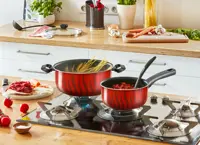 سرویس قابلمه 8پارچه تفال TEFAL-Tempo-Flame