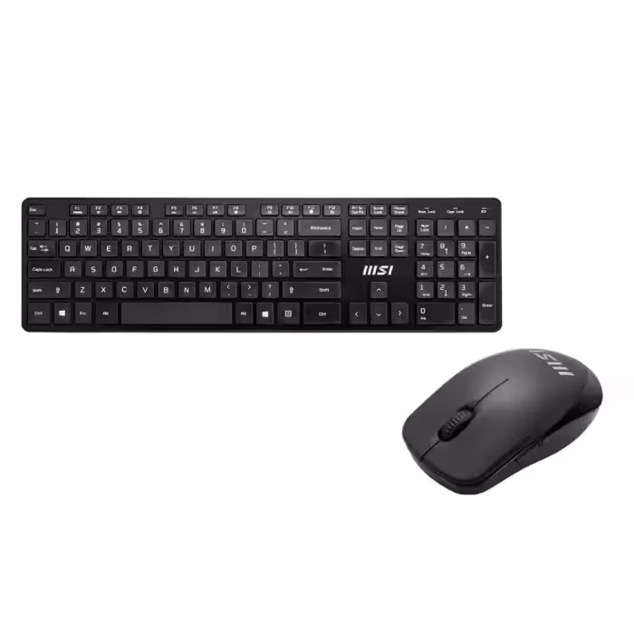 کیبورد و موس گیمینگ ام اس آی مدل RF1430 BLACK FARSI