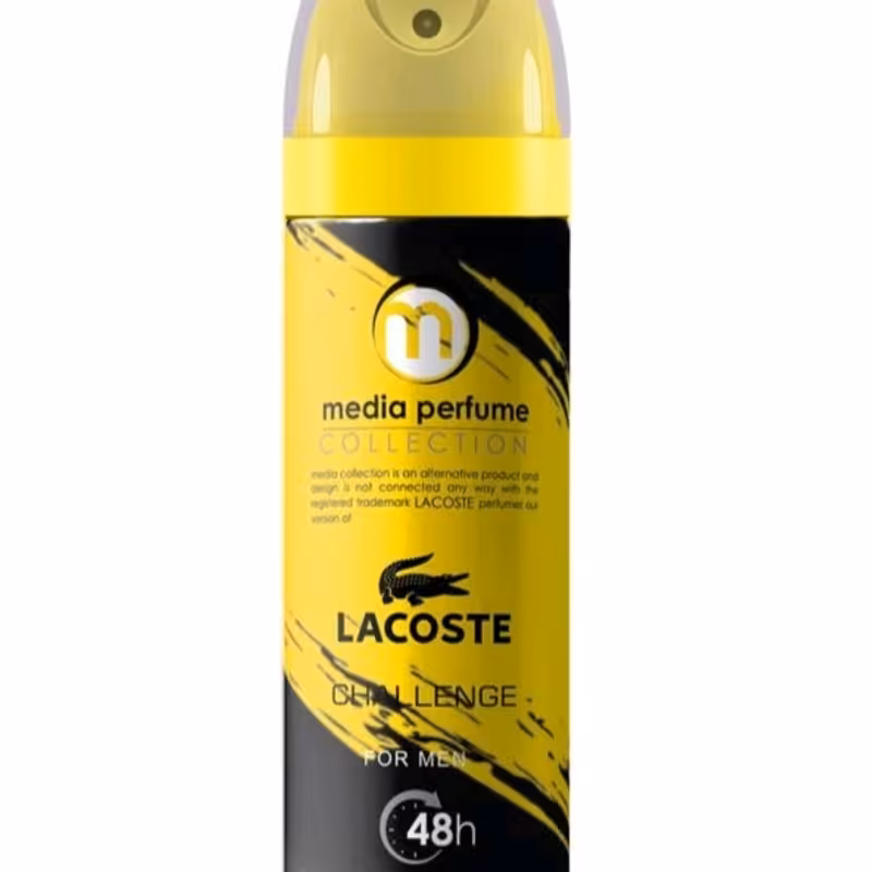 اسپری خوشبو کننده بدن مردانه مدیا مدل lagoste حجم 200 میلی لیتر